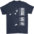 Original Rude Boy 2Tone 2 Tone SKA Mens T-Shirt Cotton Gildan Navy Blue