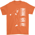 Original Rude Boy 2Tone 2 Tone SKA Mens T-Shirt Cotton Gildan Orange
