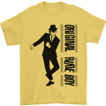 Original Rude Boy 2Tone 2 Tone SKA Mens T-Shirt Cotton Gildan Yellow