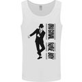 Original Rude Boy 2Tone 2 Tone SKA Mens Vest Tank Top White