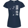 Original Rude Boy 2Tone 2 Tone SKA Womens Petite Cut T-Shirt Navy Blue