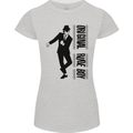 Original Rude Boy 2Tone 2 Tone SKA Womens Petite Cut T-Shirt Sports Grey