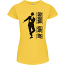 Original Rude Boy 2Tone 2 Tone SKA Womens Petite Cut T-Shirt Yellow