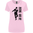 Original Rude Boy 2Tone 2 Tone SKA Womens Wider Cut T-Shirt Light Pink