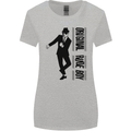 Original Rude Boy 2Tone 2 Tone SKA Womens Wider Cut T-Shirt Sports Grey