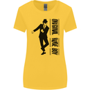 Original Rude Boy 2Tone 2 Tone SKA Womens Wider Cut T-Shirt Yellow