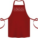 Otaku Manga Anime Video Games Gamer Cotton Apron 100% Organic Maroon