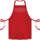 Otaku Manga Anime Video Games Gamer Cotton Apron 100% Organic Red