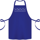 Otaku Manga Anime Video Games Gamer Cotton Apron 100% Organic Royal Blue