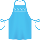Otaku Manga Anime Video Games Gamer Cotton Apron 100% Organic Turquoise