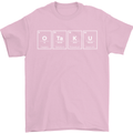 Otaku Manga Anime Video Games Gamer Mens T-Shirt Cotton Gildan Light Pink