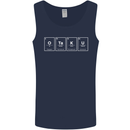 Otaku Manga Anime Video Games Gamer Mens Vest Tank Top Navy Blue