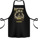 Ouija Board Learning Your ABC Cotton Apron 100% Organic Black