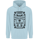 Ouija Board Voodoo Demons Spirits Halloween Childrens Kids Hoodie Light Blue
