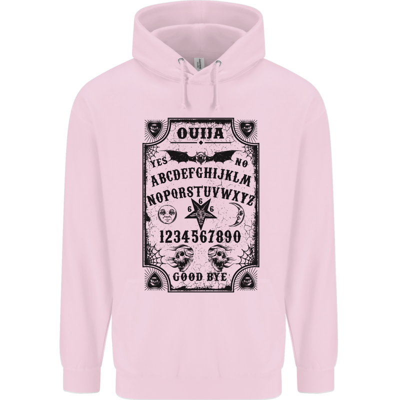 Ouija Board Voodoo Demons Spirits Halloween Childrens Kids Hoodie Light Pink