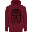 Ouija Board Voodoo Demons Spirits Halloween Childrens Kids Hoodie Maroon