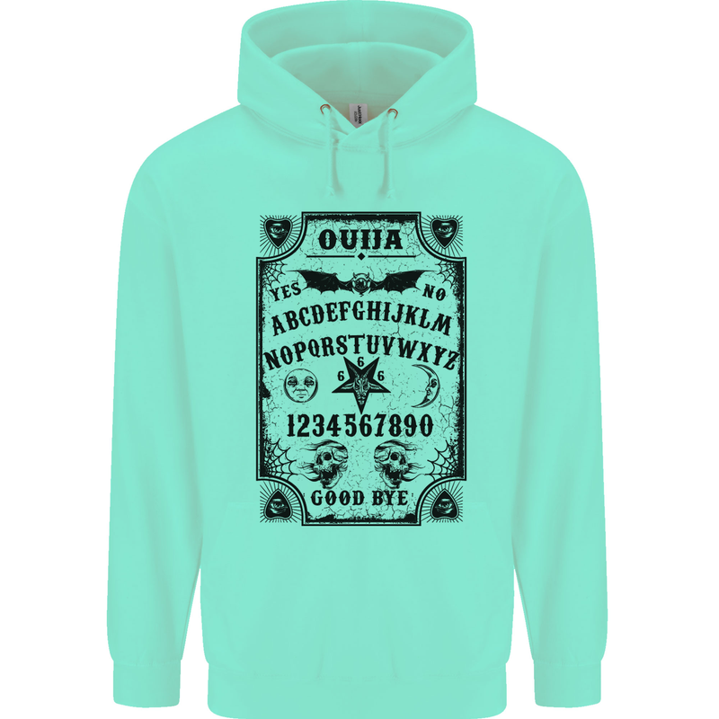 Ouija Board Voodoo Demons Spirits Halloween Childrens Kids Hoodie Peppermint