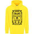 Ouija Board Voodoo Demons Spirits Halloween Childrens Kids Hoodie Yellow