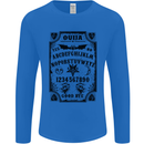 Ouija Board Voodoo Demons Spirits Halloween Mens Long Sleeve T-Shirt Royal Blue