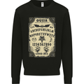 Ouija Board Voodoo Demons Spirits Halloween Mens Sweatshirt Jumper Black