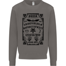 Ouija Board Voodoo Demons Spirits Halloween Mens Sweatshirt Jumper Charcoal