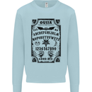 Ouija Board Voodoo Demons Spirits Halloween Mens Sweatshirt Jumper Light Blue