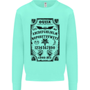 Ouija Board Voodoo Demons Spirits Halloween Mens Sweatshirt Jumper Peppermint