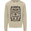 Ouija Board Voodoo Demons Spirits Halloween Mens Sweatshirt Jumper Sand