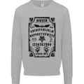 Ouija Board Voodoo Demons Spirits Halloween Mens Sweatshirt Jumper Sports Grey