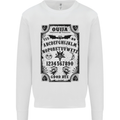 Ouija Board Voodoo Demons Spirits Halloween Mens Sweatshirt Jumper White