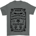 Ouija Board Voodoo Demons Spirits Halloween Mens T-Shirt Cotton Gildan Charcoal