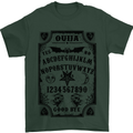 Ouija Board Voodoo Demons Spirits Halloween Mens T-Shirt Cotton Gildan Forest Green