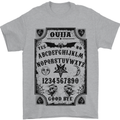 Ouija Board Voodoo Demons Spirits Halloween Mens T-Shirt Cotton Gildan Sports Grey