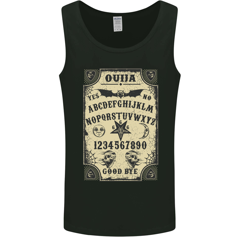 Ouija Board Voodoo Demons Spirits Halloween Mens Vest Tank Top Black