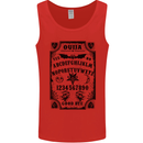 Ouija Board Voodoo Demons Spirits Halloween Mens Vest Tank Top Red