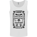 Ouija Board Voodoo Demons Spirits Halloween Mens Vest Tank Top White