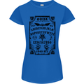 Ouija Board Voodoo Demons Spirits Halloween Womens Petite Cut T-Shirt Royal Blue