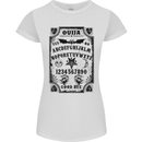 Ouija Board Voodoo Demons Spirits Halloween Womens Petite Cut T-Shirt White