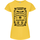 Ouija Board Voodoo Demons Spirits Halloween Womens Petite Cut T-Shirt Yellow