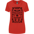 Ouija Board Voodoo Demons Spirits Halloween Womens Wider Cut T-Shirt Red