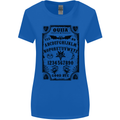 Ouija Board Voodoo Demons Spirits Halloween Womens Wider Cut T-Shirt Royal Blue