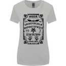 Ouija Board Voodoo Demons Spirits Halloween Womens Wider Cut T-Shirt Sports Grey