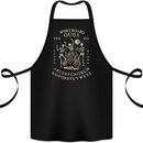 Ouija Spirit Board Halloween Demons Ghosts Cotton Apron 100% Organic Black