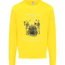 Ouija Spirit Board Halloween Demons Ghosts Kids Sweatshirt Jumper Yellow