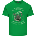 Ouija Spirit Board Halloween Demons Ghosts Kids T-Shirt Childrens Irish Green