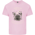 Ouija Spirit Board Halloween Demons Ghosts Kids T-Shirt Childrens Light Pink