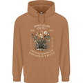 Ouija Spirit Board Halloween Demons Ghosts Mens 80% Cotton Hoodie Caramel Latte