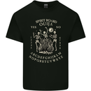 Ouija Spirit Board Halloween Demons Ghosts Mens Cotton T-Shirt Tee Top Black