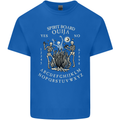 Ouija Spirit Board Halloween Demons Ghosts Mens Cotton T-Shirt Tee Top Royal Blue