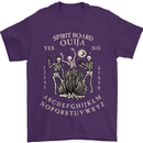 Ouija Spirit Board Halloween Demons Ghosts Mens T-Shirt Cotton Gildan Purple